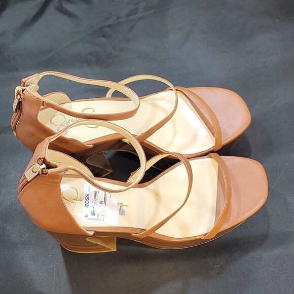 BRAND NEW JESSICA SIMPSON OPEN PLATFORM HEELS - Picture 7 of 14